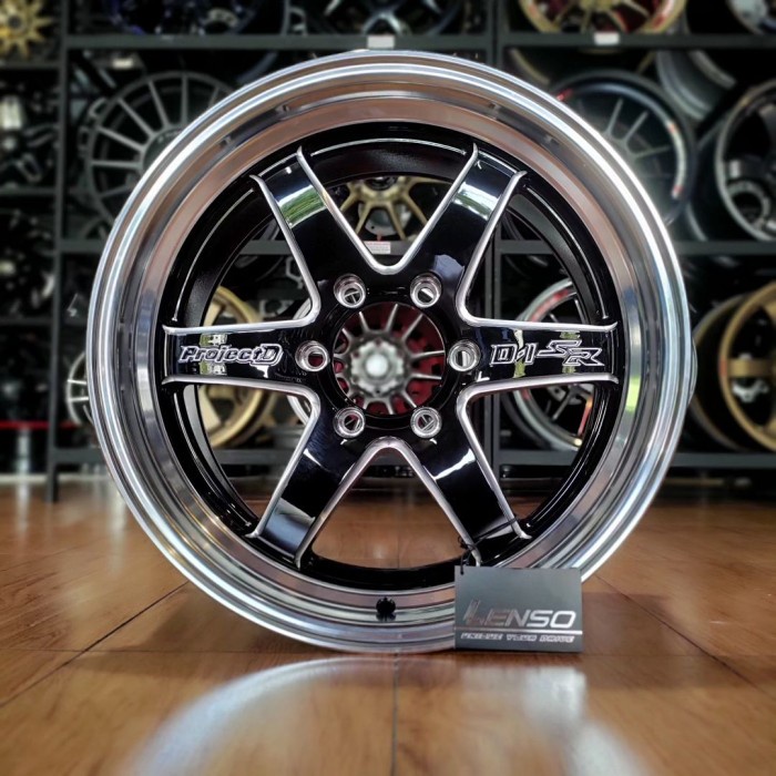 velg mobil Pajero r18 LENSO D1 SR velg racing ring 18  lenso