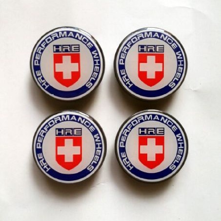 Dop velg HRE 6.4 cm - Merah Hitam, 6,4