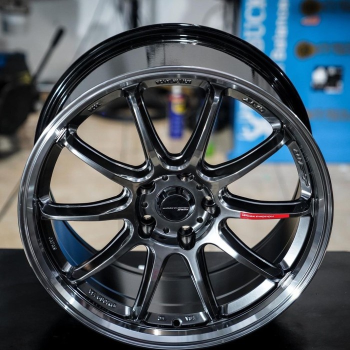 Velg racing r17 WORK EMOTION ZR10 Velg ring 17 Terios Rush Xpander
