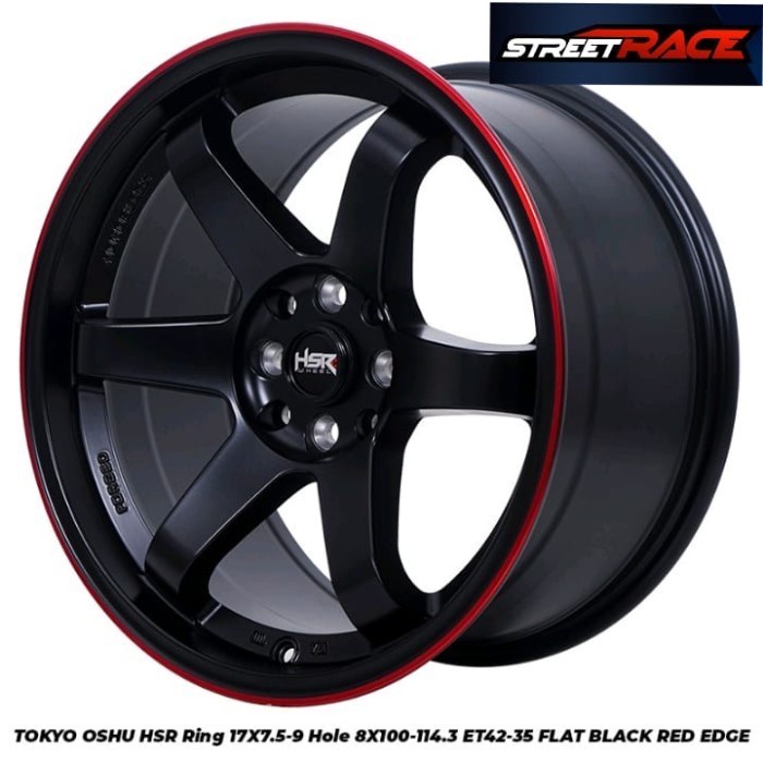 Velg Ring 17 Model Palang Te37 Tokyo HSR R17