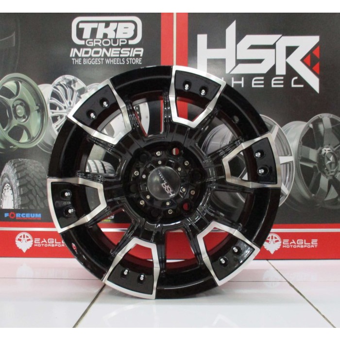 Velg Mobil Offroad Ring 16 HSR JT79 Baut 5 Terios Rush Hilux Single