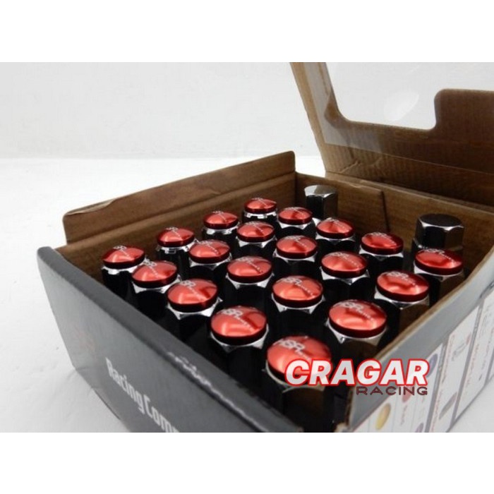 Lugnut/ Mur Baut Roda Variasi Velg Racing Mobil murah HSR 1,25 keren