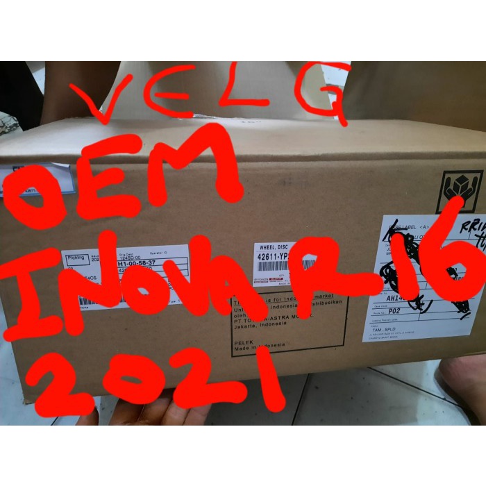 VELG BARU 4 UNIT INNOVA REBORN TWO TONE FACELIFT 2021  TOYOTA