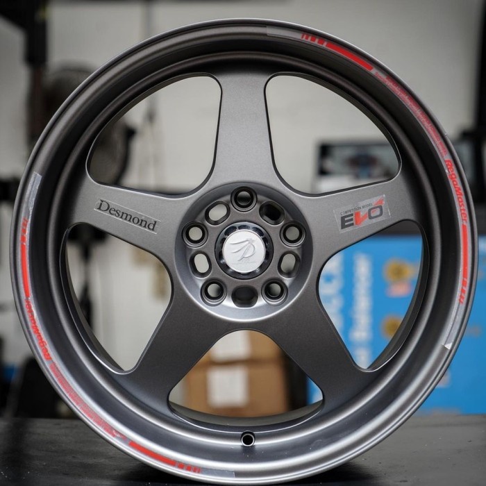 Velg mobil r18 EVO REGAMASTER Velg ring 18 hrv innova crv civic Terios