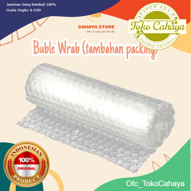 

ORIGINAL!! Buble Wrab Tambahan Packing / Buble wrab TERMURAH