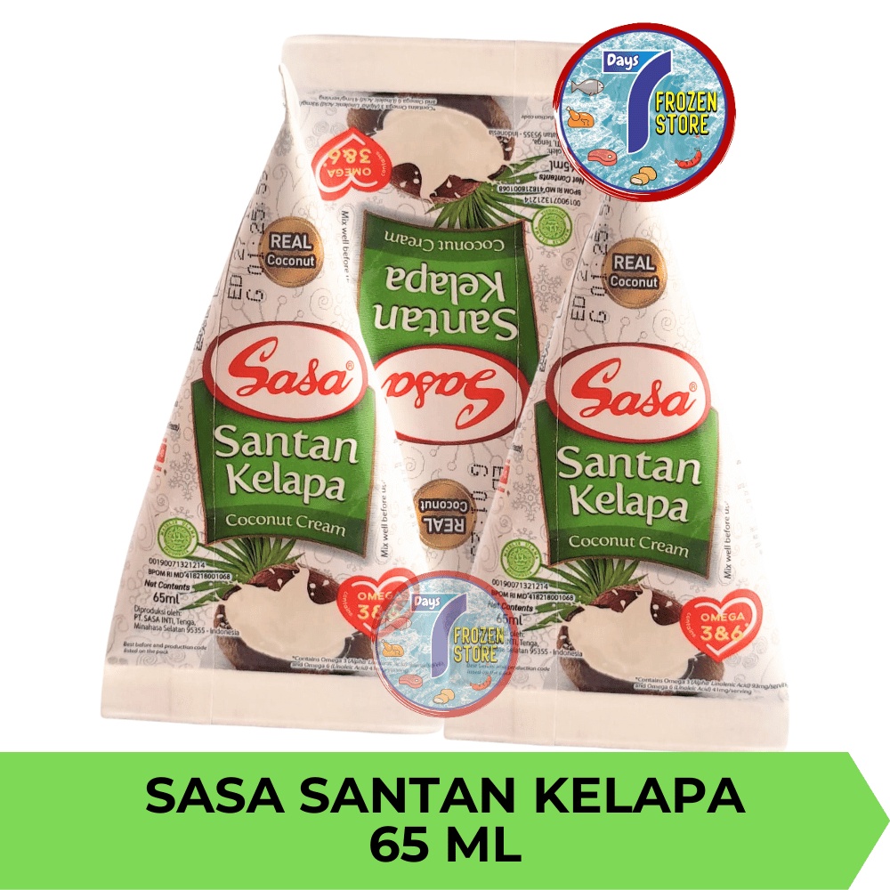 

Sasa Santan Kelapa Asli Instan