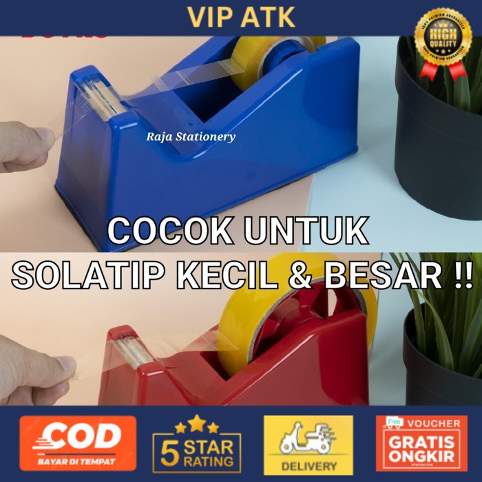 

Joyko Tape Dispenser Tempat Alat Potong Solatip Isolasi Selotip TD-103 alat tulis kantor atk