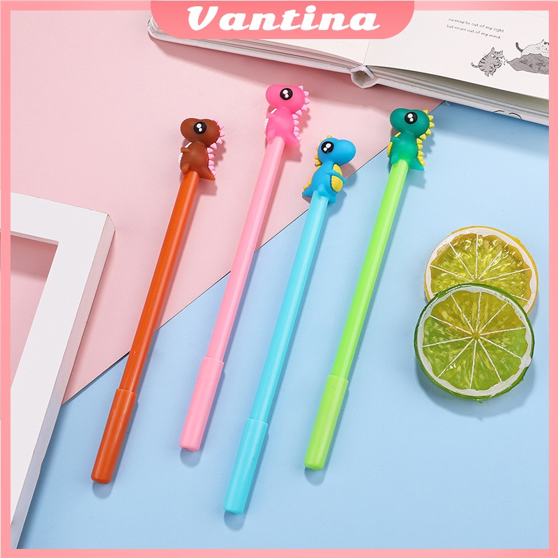 

(1pcs) Pulpen Karakter Lucu Model Cute Import/Pen Jel Kepala Karek karakter hewan/Pena Motif Cuci Gudang