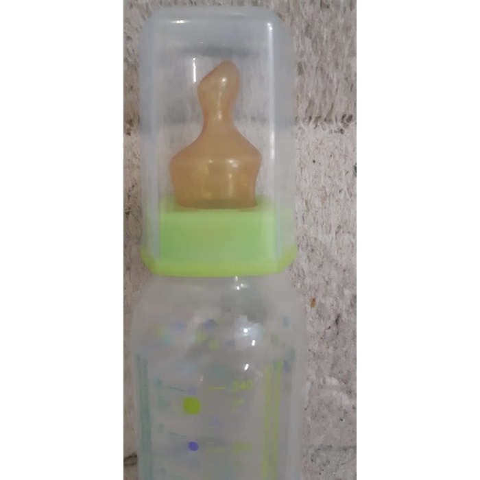Huki Dot Latex 2 pcs-HUKI BABY Dot Nipple Orthodontic Silicone Dot Gep - nuk 0-6bln