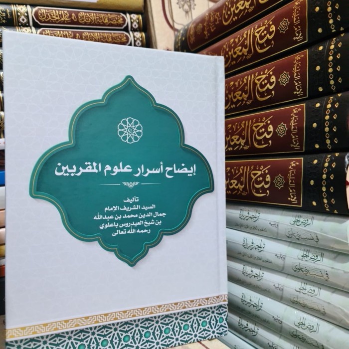 Kitab Langka idhoh asrar ulum muqarrabin  idoh asror ulun al muqorrobin idhohu asrori ulumil muqorro