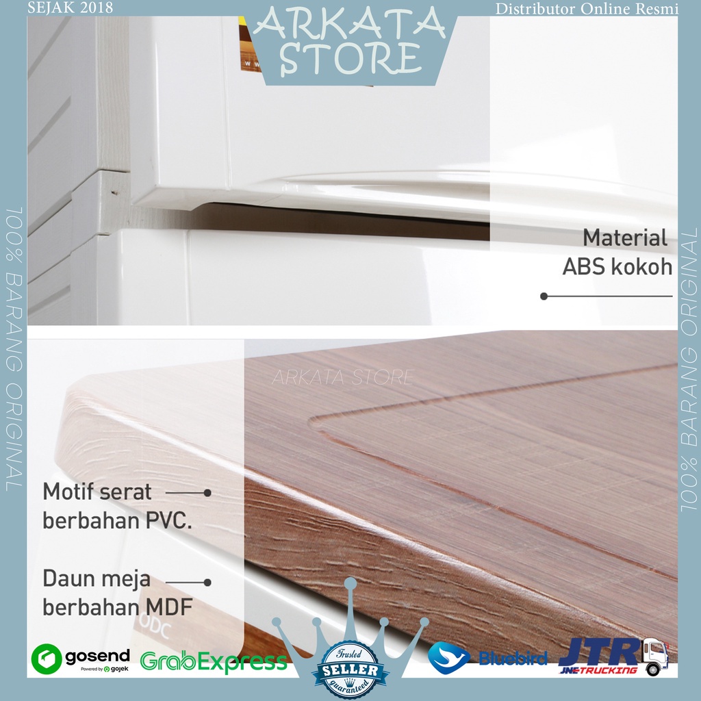 RB2 ODC M - Olymplast Lemari Laci Plastik Drawer Cabinet Container Susun 4 Susun 5 Susun Tingkat