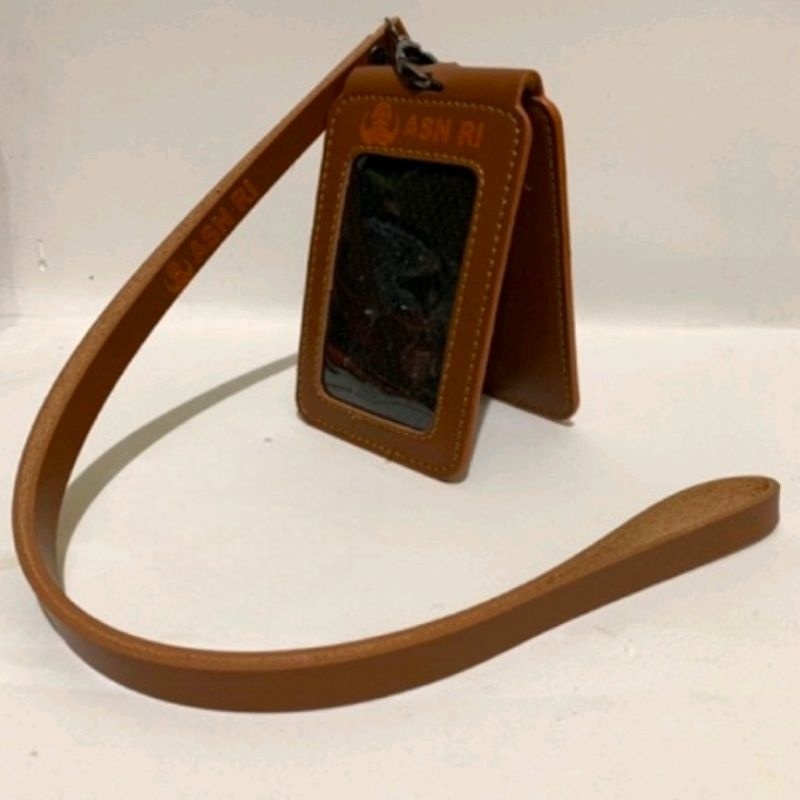 

LANYARD TEMPAT ID CARD KULIT HOLDER ASN KORPRI LIPET ID CWRD HOLDER LIPET ASN KOPRI