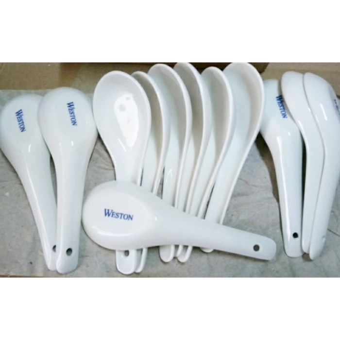 SENDOK BEBEK KERAMIK / SENDOK BUBUR WESTON