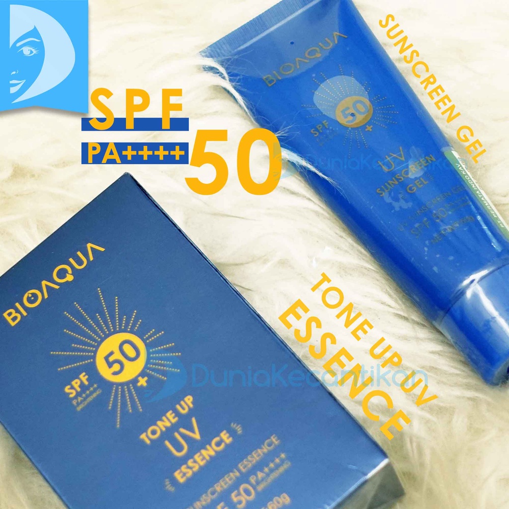 Bioaqua Sunscreen SPF 50 PA ++++ Sunscreen Gel Tone Up Sunscreen Essence UV Protection Tabir Surya S