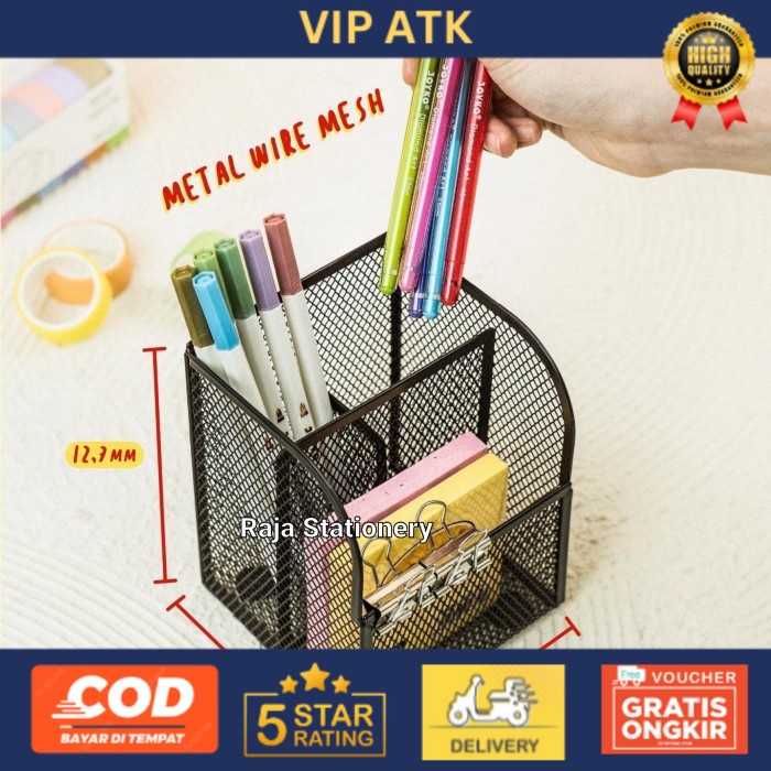 

Joyko PORTABLE Desk Set Pen Holder / Tempat Alat Tulis Joyko DS-26 alat tulis kantor atk