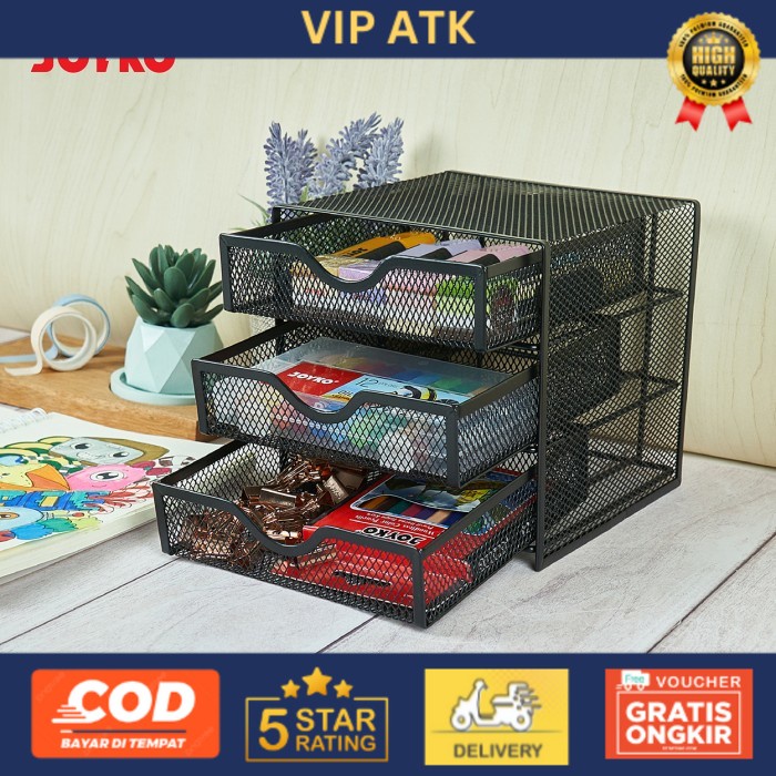 

Joyko Desk Set Organizer / Tempat Alat Tulis Kantor Joyko BESI DS-27 alat tulis kantor atk