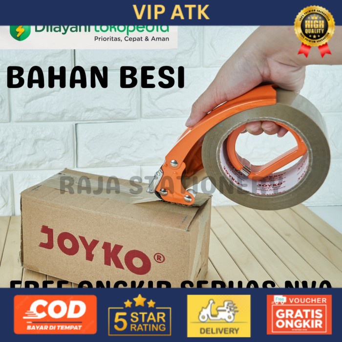 

Joyko Tape Cutter Dispenser / Alat Pemotong Lakban Tempat TC-119 alat tulis kantor atk