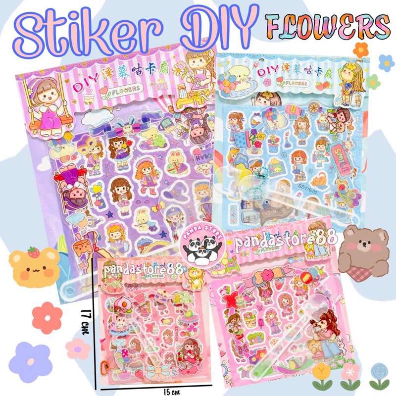 

Stiker DIY Kipas Masu Momo stiker waterproof premium