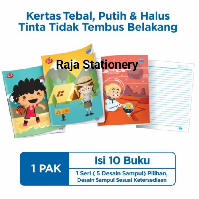 

alat tulis kantor atk SIDU Lines Book 38 Sheets / Buku Tulis SIDU Garis 38 Lembar 21x16 cm
