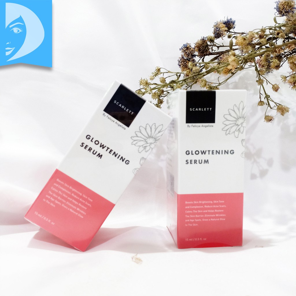 Scarlett Whitening Glowtening Serum Wajah Scarlet / Serum Scarlet
