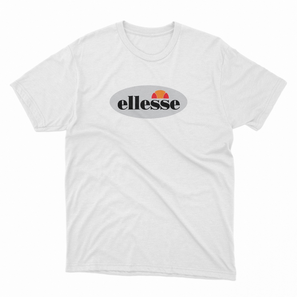 BAJU KAOS DISTRO PREMIUM PRIA WANITA Ellesse Blocked Logo