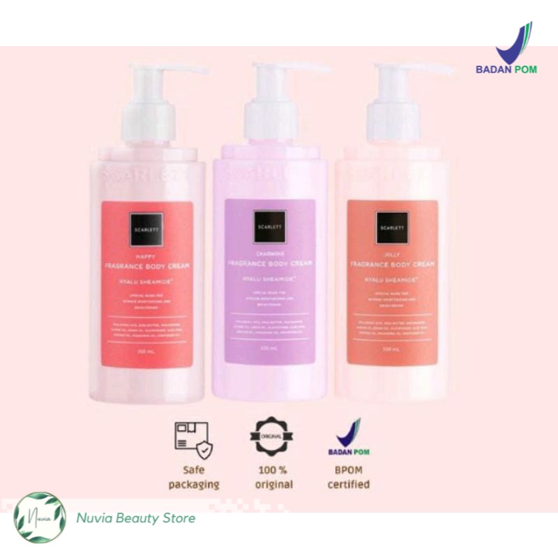 SCARLETT WHITENING BODY CREAM / BODY CREAM SCARLETT