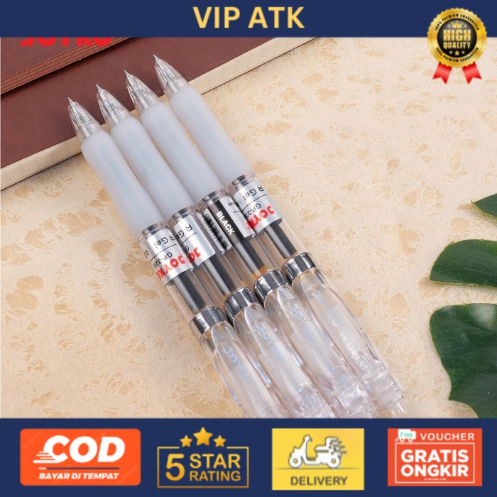 

Joyko Gel Pen Retractable GP-320 / Pena Jel Joyko Tipe R Gel alat tulis kantor atk