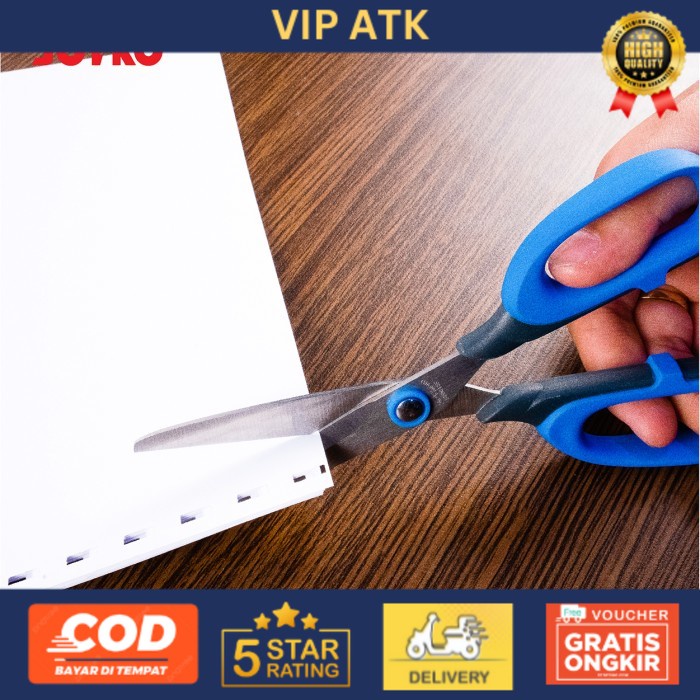 

Joyko Scissor Elastic Handle / Gunting Joyko Gagang Elastis SC-15 alat tulis kantor atk