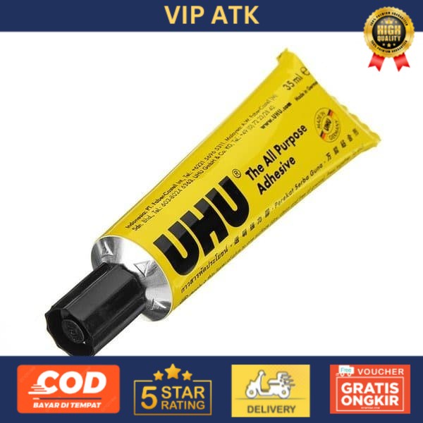 

UHU Lem Cair 35ml alat tulis kantor atk