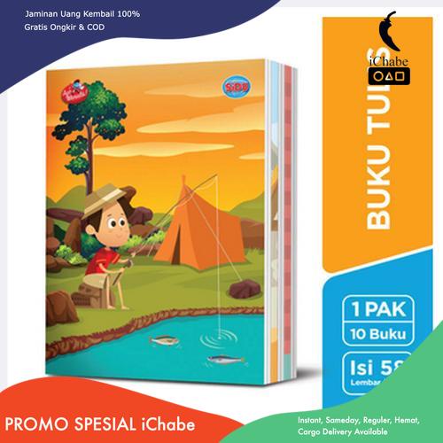 

[Bisa COD] AA Buku Tulis Sidu 58 Lembar Sinar Dunia Ukuran Kwarto Paper Stationery