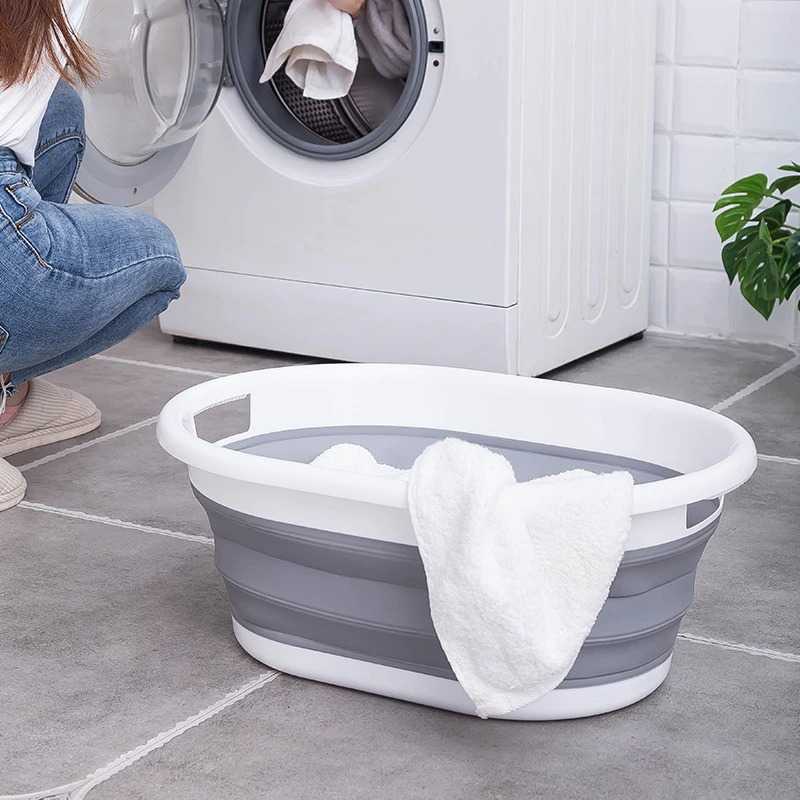 Baskom Ember Lipat Laundry Water Bucket Foldable - MX060