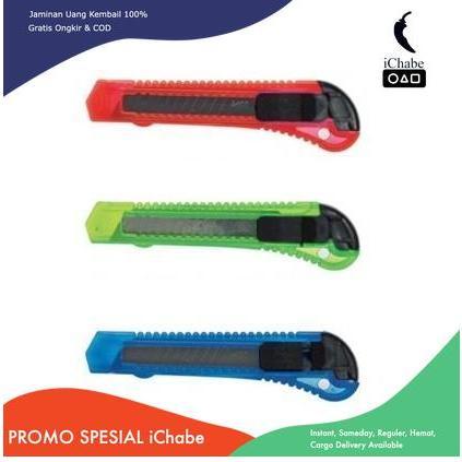 

[Bisa COD] NA Cutter Besar / Kuter Ukuran Besar / Pisau Cutter/ Pisau Cutter Besar Transparan Alat Potong Kertas Super Tajam plastik