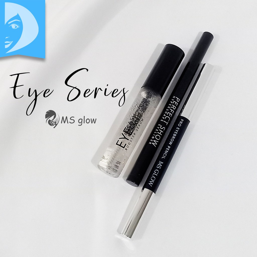 Eye Series Ms Glow Eyelash Serum Bulu mata / Eyebrow Ms Glow Pensil Alis / Eye liner Ms Glow