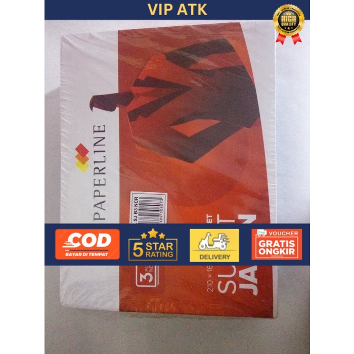 

Surat Jalan Paperline 3 PLY berukuran 210x160mm alat tulis kantor atk
