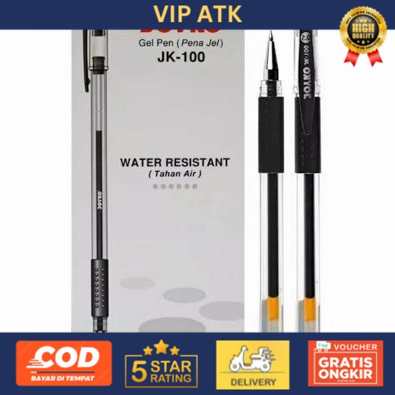 

Pulpen Gel Joyko JK-100 alat tulis kantor atk