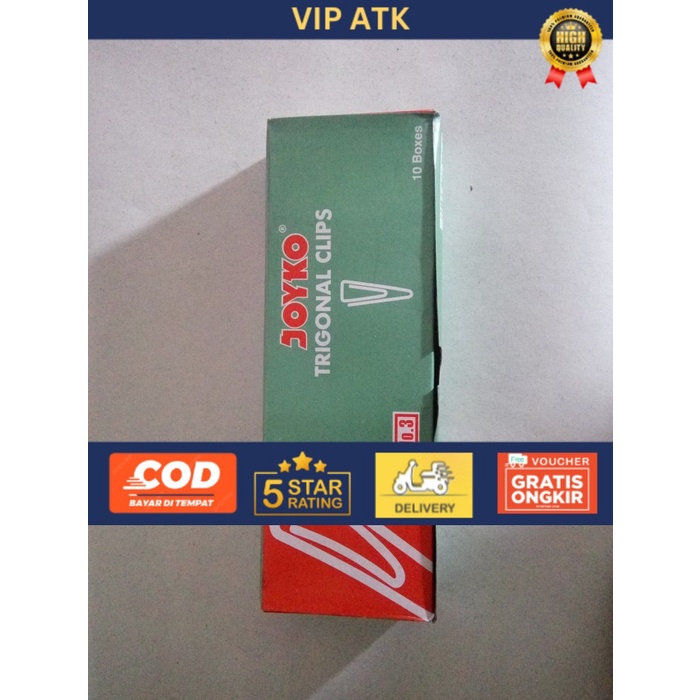 

Trigonal Clips Joyko No.3 alat tulis kantor atk