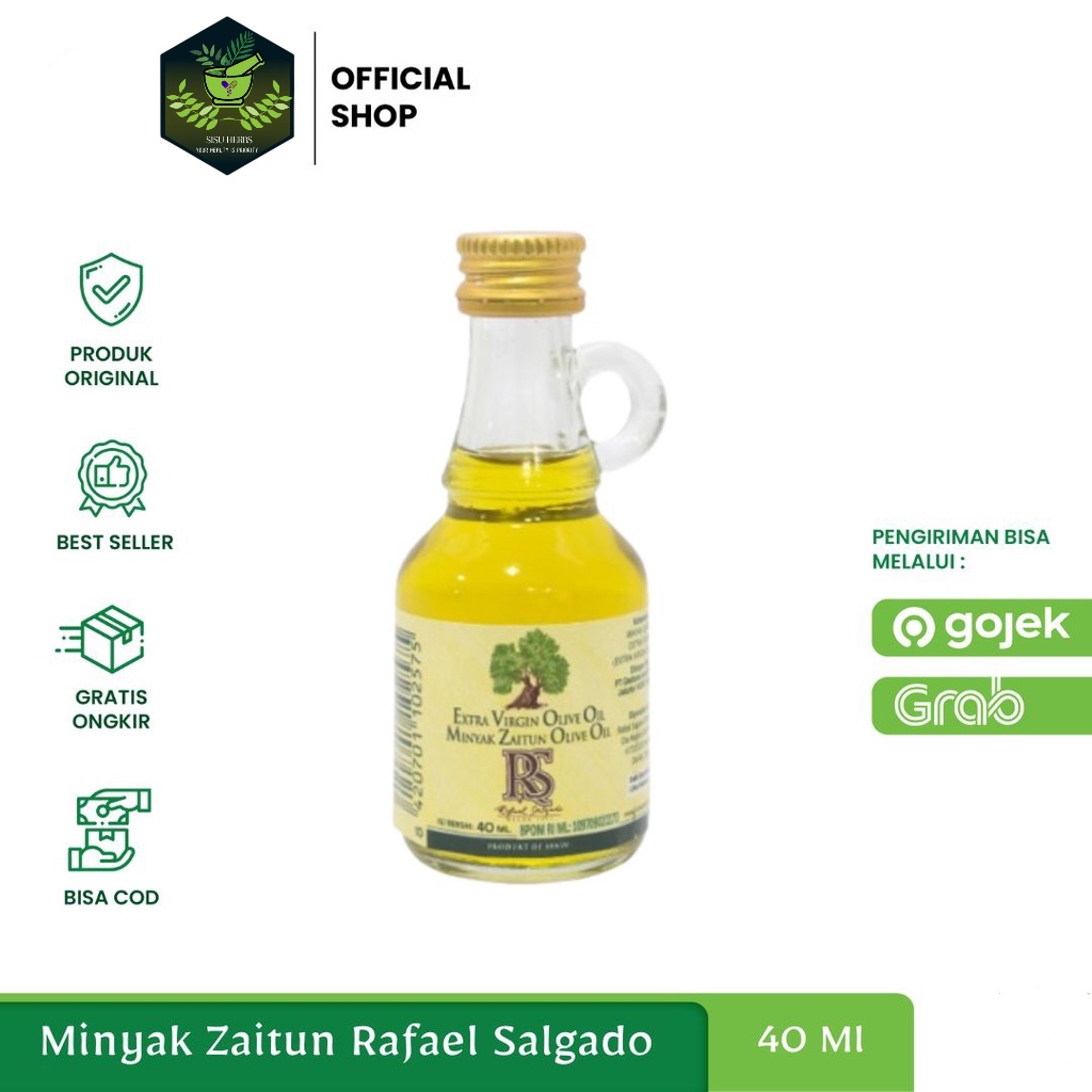

RS RAFAEL SALGADO - Minyak Zaitun Extra Virgin Olive Oil 40ml ASLI