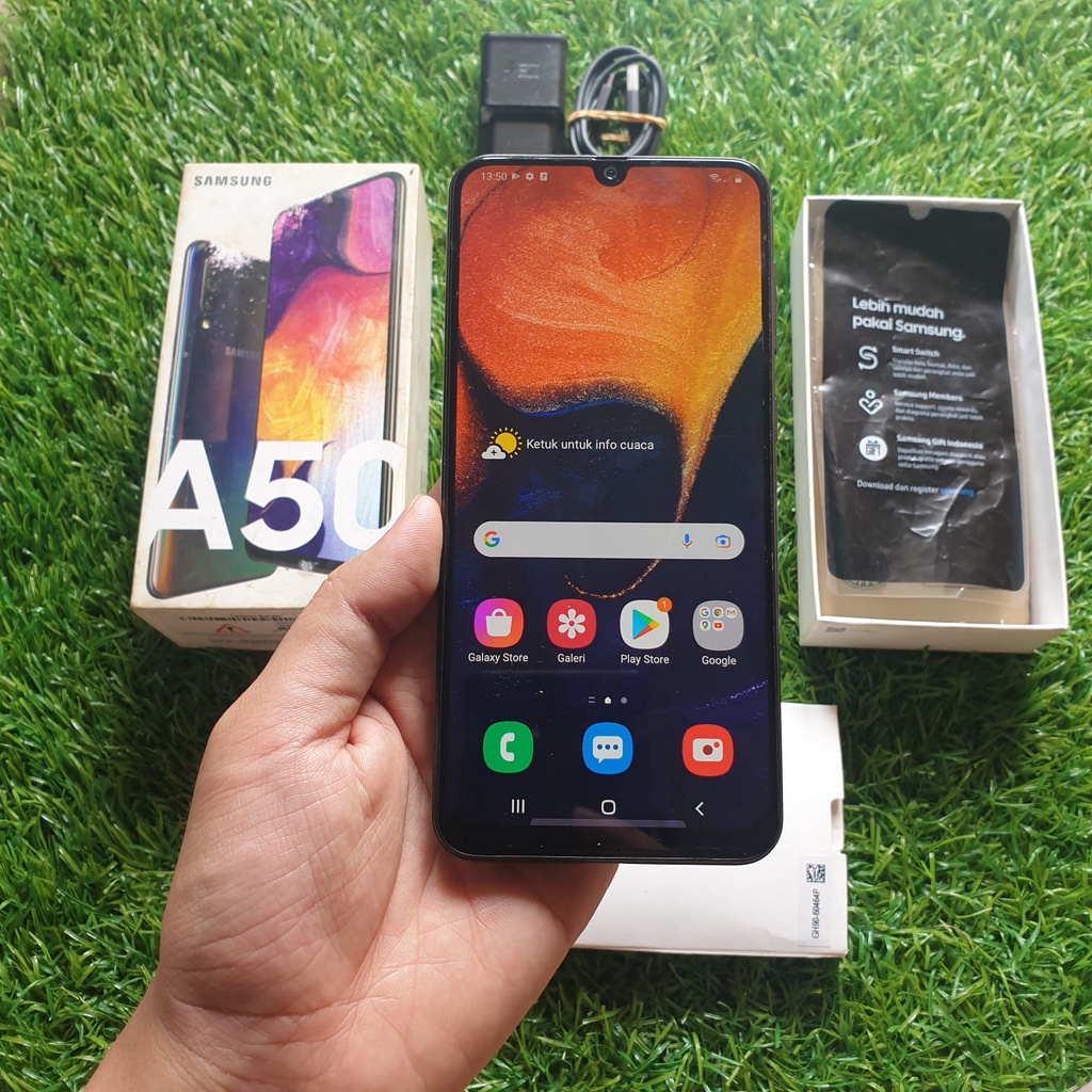 HP SAMSUNG A50 4/64GB & 6/128GB  SECOND SEKEN BEKAS MURAH