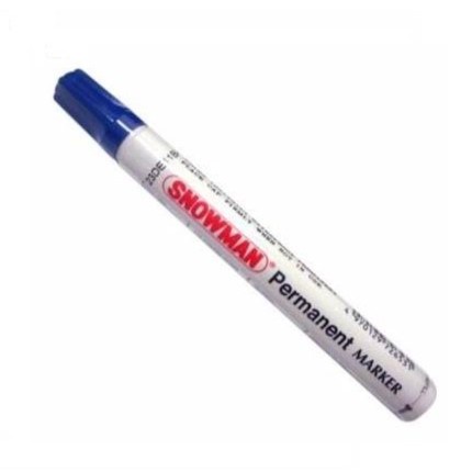 

Spidol Snowman Permanent Marker G-12 - Biru