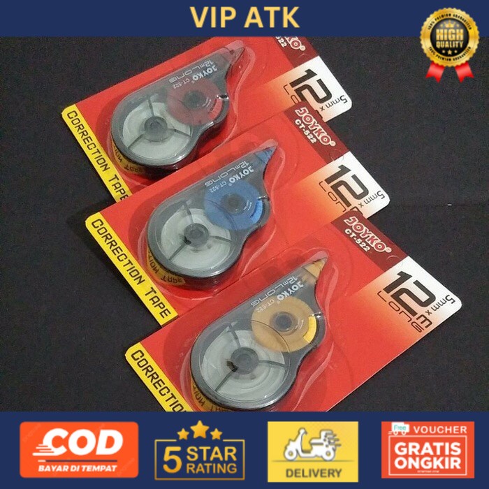 

Correction Tape Tip-Ex Joyko CT-522