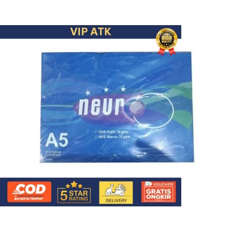 

Kertas HVS A5 Neuro 70 gram