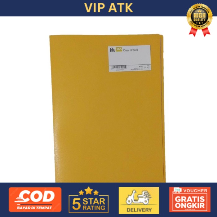 

Clear Holder Folio Daiichi File 365 20 lembar - Kuning
