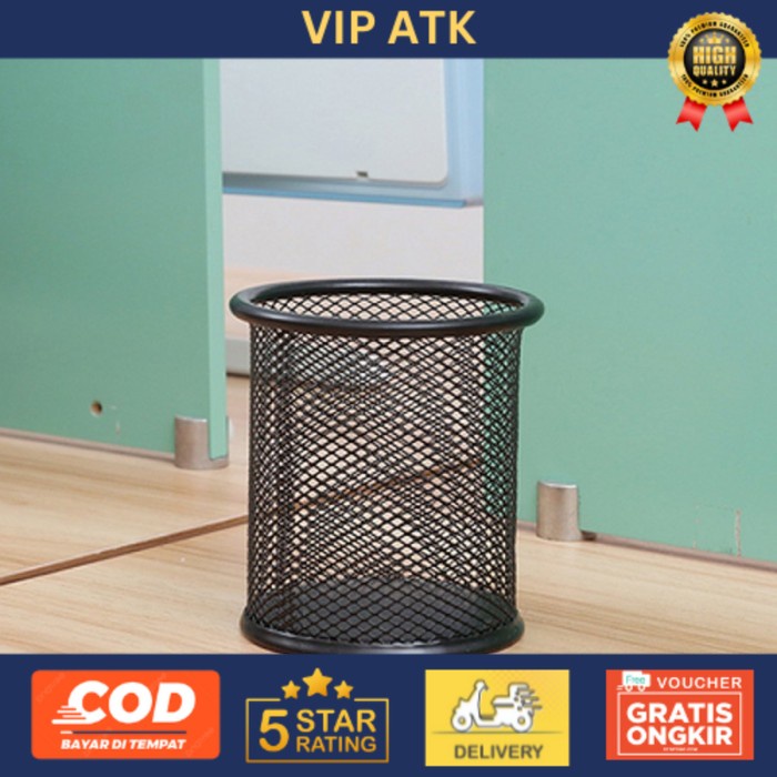 

Tempat Pensil Pulpen Jaring Bulat