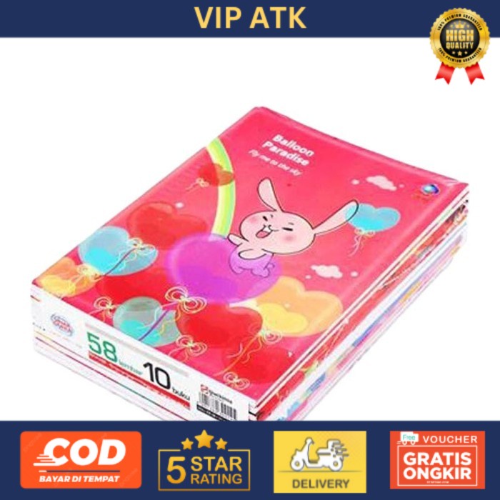 

Buku Tulis SIDU isi 58 lembar