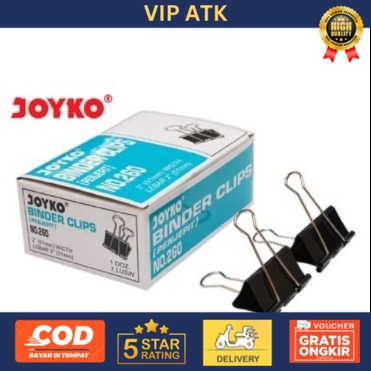

Binder Clips / Penjepit Joyko No. 260