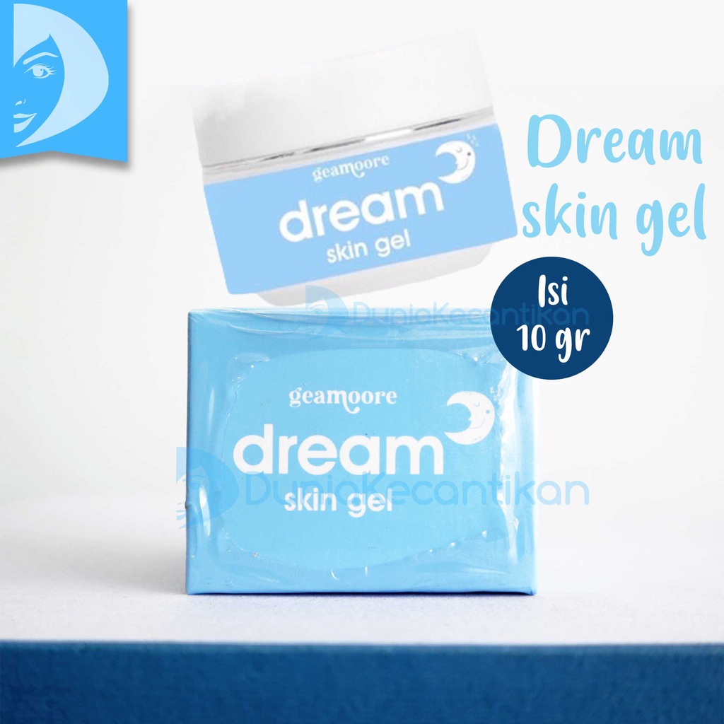 Geamoore Dream Skin Gel Glowing Red Jelly Geamore Pelembab Wajah
