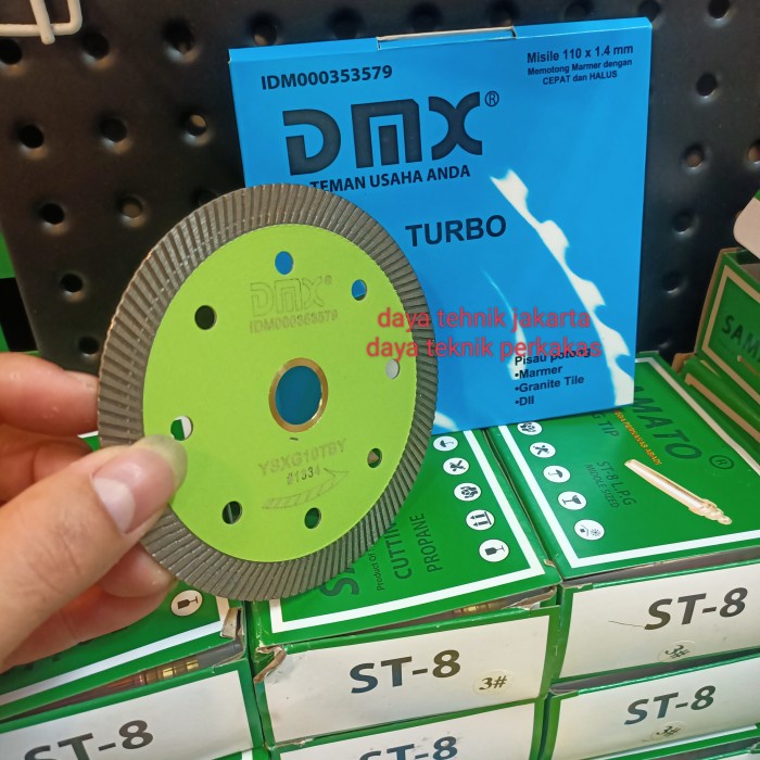 dmx turbo / pisau dmx misile turbo potong granit / dmx potong marmer VJ