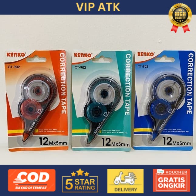 

Correction Tape Tip-Ex Kenko CT-902/CT-902P