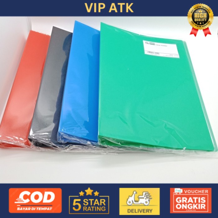

Clear Holder File 365 Daiichi / Map Holder Isi 60 Folio (F4) - Biru