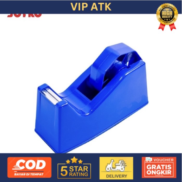 

Pemotong Selotip / Tape Cutter / Tape Dispenser Joyko Dual Core TD-103